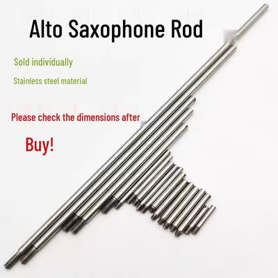Altsaxophon untere E-Klappe Schaftschraube - Messing Reparatur Ersatzteil