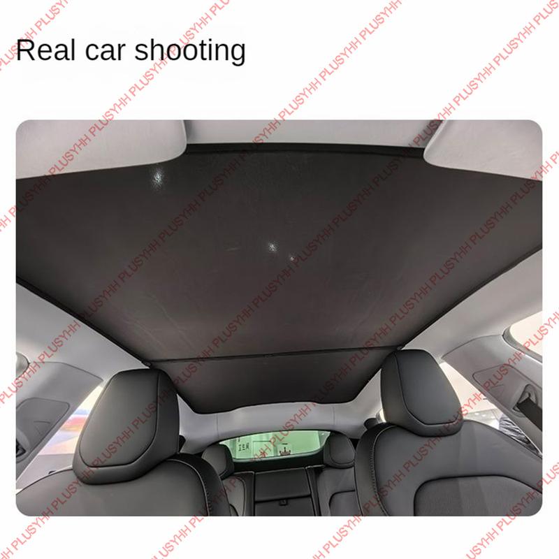 Juniper Sunshades Model Y 2025 for Tesla Ice Cloth Buckle Sun Pare Glass Shade Front Rear Skylight Heat Insulation Accessories
