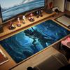 Alien Large Size Mouse Pad Large Gaming Table Cushion Nonslip Laptop Tablet Big Mousepad Xxl Mat Mini Pc Playmat With Lock Edge