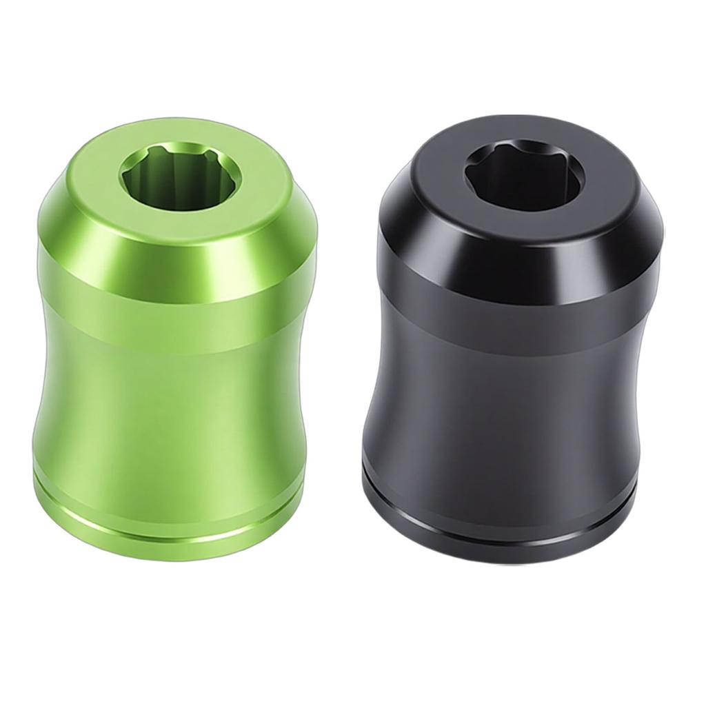 2 Pcs Screwdriver Head Magnetic Ring High Hardness Strong Magnetic Screw Ring for 6.35mm Hex Shank Bits