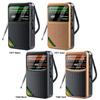 Portable Mini Full Band Radio FM AM SW Emergency Pocket Radio Type-C Rechargeable Built-in Speaker for Senior Home Walking