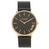 Coach Women's Perry 36mm Quartz Watch with Leather Strap (13) 14503333 Black/Gold