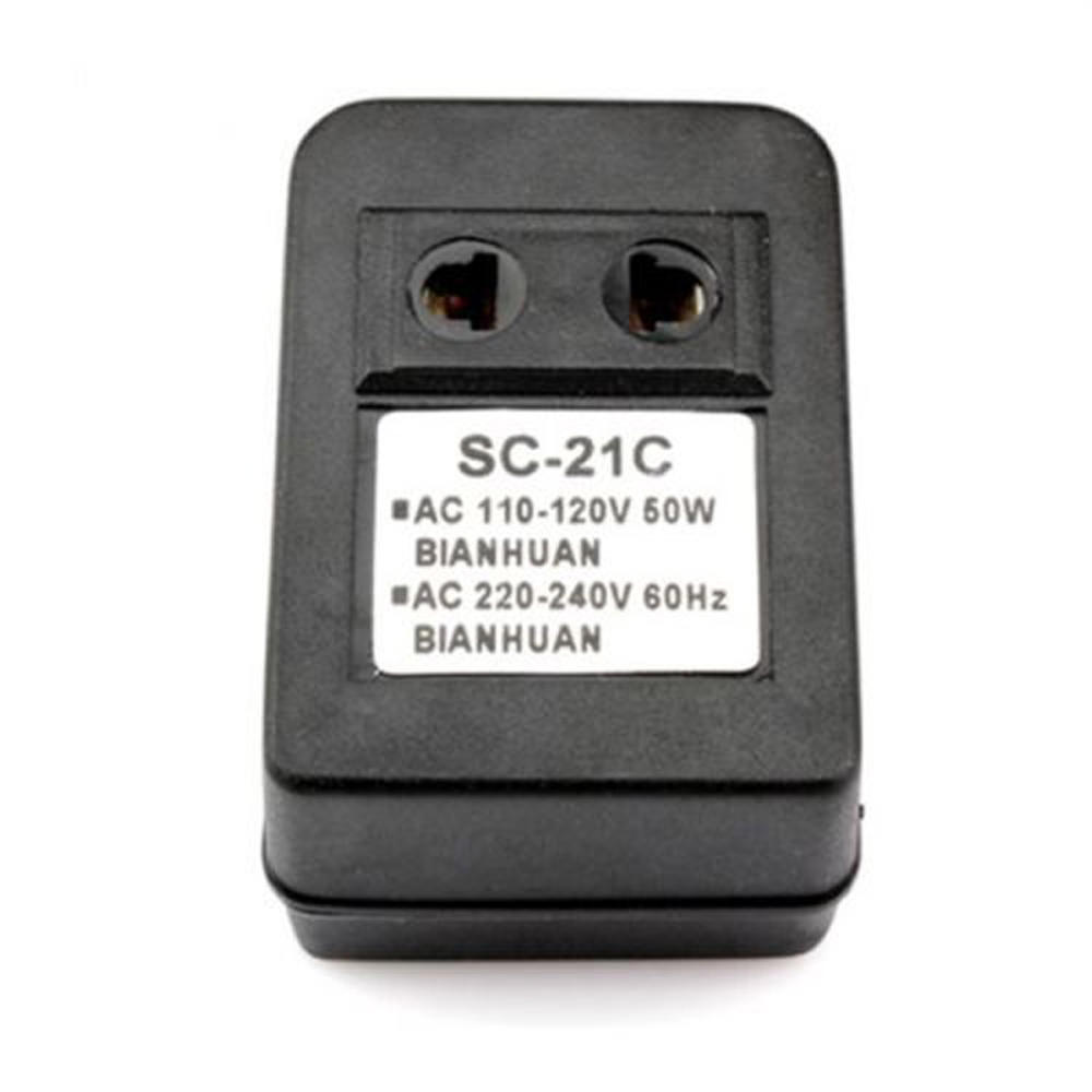 Portable Transformer Step Down Voltage Converter Travel Adapter US AC 220V To 110V 10W