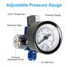 1/4" Air Pressure Regulator Spray Paint Gun Pressure Gauge Pneumatic Tool Accessory General General Pressure Regulating Valve