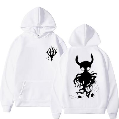 Game Hollow Void Hollow Knight Darkside Print Hoodie Man Manga Fashion Hooded Tracksuit Men Women Anime Hoodies