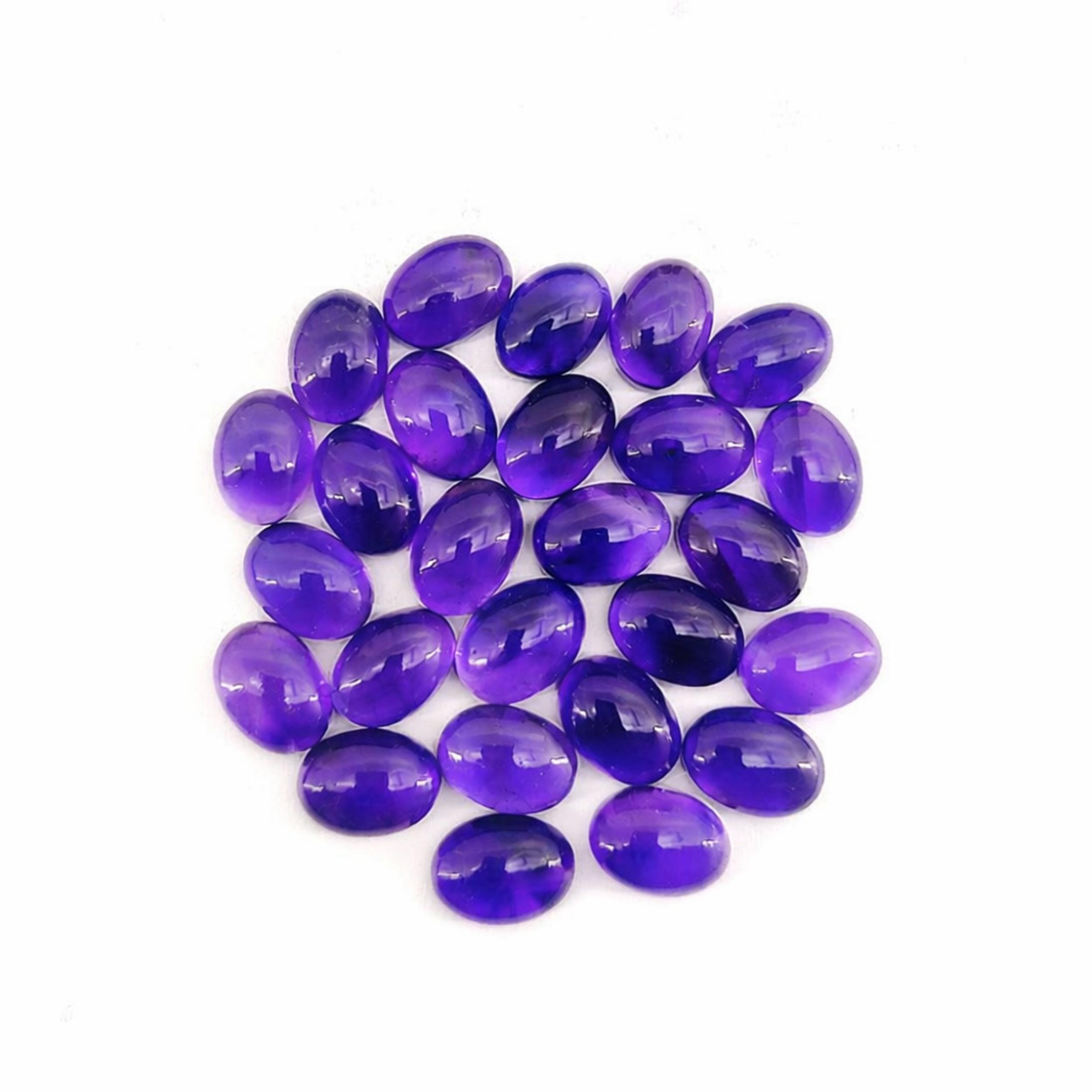 

Oval Cut Amethyst Cabochon Lot 18x14mm – Purple Gemstone Cabochons, Polished Crystals for Jewelry Making 1 Piece фиолетовый