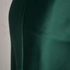High Waist Satin Solid Color Split Long Bustier Skirt