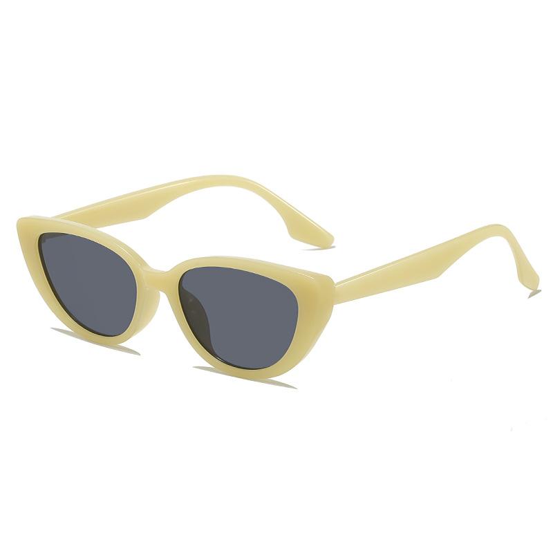 Rosa Cateye-Sonnenbrille Damen Ins High-End Neue Sonnenbrille Herren Sonnenschutz Retro-Mode Vielseitige Brille