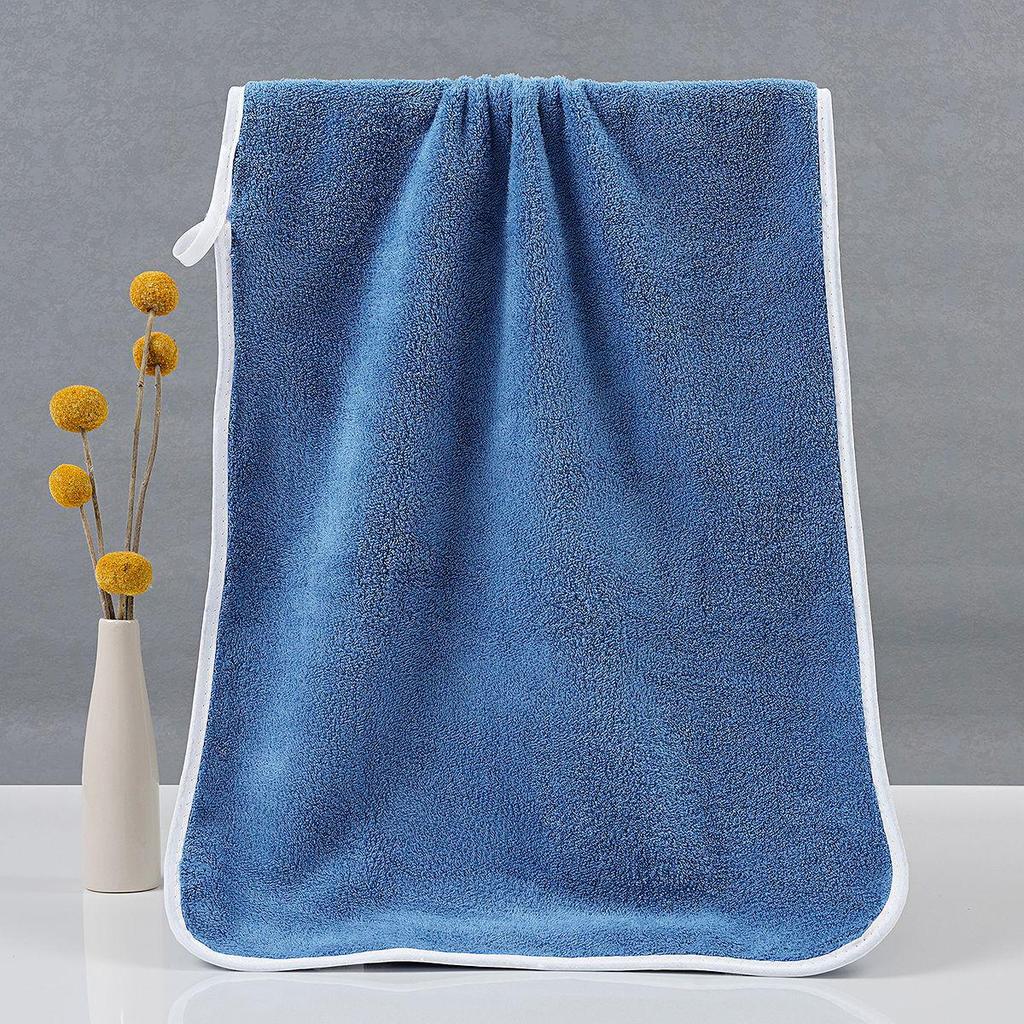 Soft, Quick-Dry Coral Fleece Towel - Absorbent & Shed-Free for Face Washing