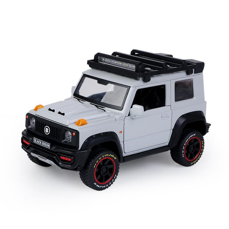 1/18 SUZUKI Jimny Alloy Car Model Diecasts Metal Toy Off-Road Vehicles Car Model High Simulation Collection Childrens Toys Gift