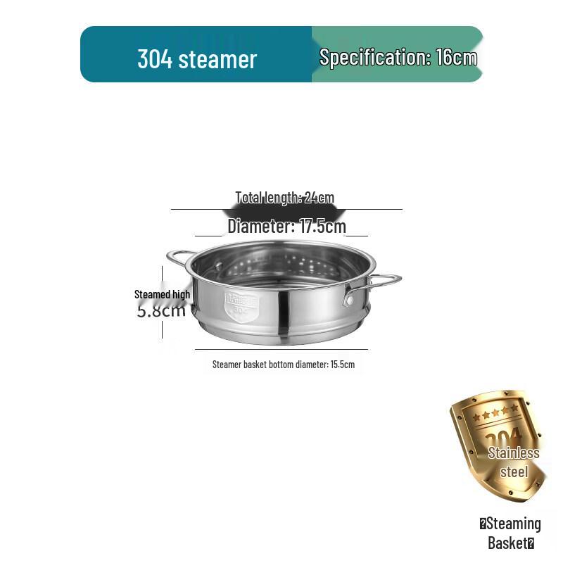 ZISIZ 304 Stainless Steel Multi-Function Steaming Rack