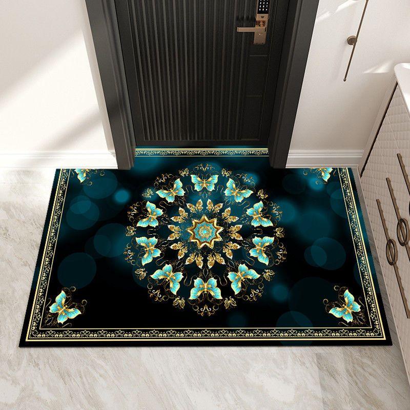 

Входной коврик Противоскользящий коврик для ног Коврик для входа в ванную комнату Коврик для кухни Противоскользящий впитывающий коврик Коврик для лифта отеля 100*160cm