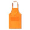 Sichuan Coffee Color 200g Waterproof Polyester Kitchen Apron with Single Shoulder Neck Strap (CFWQ10)