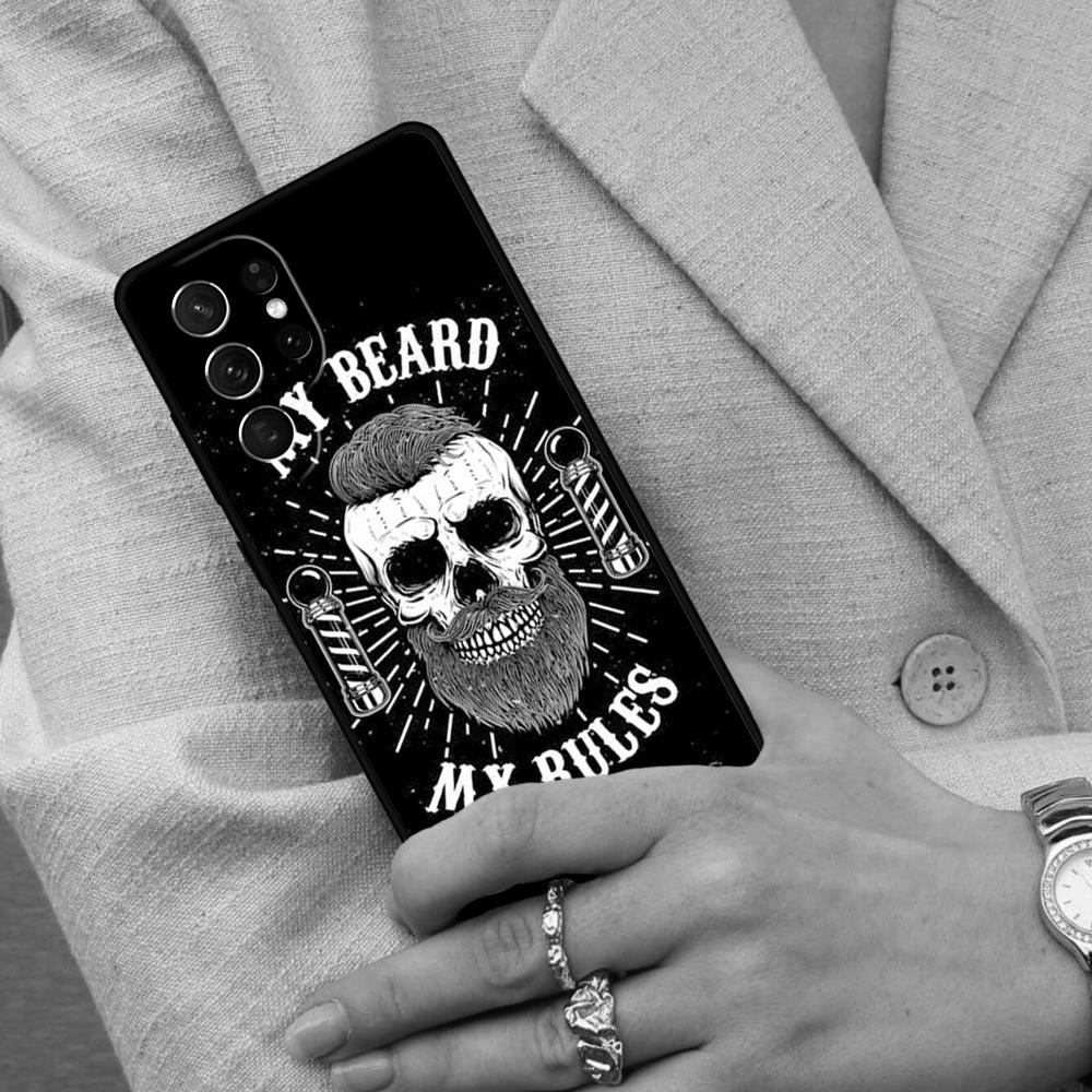 Barber Shop Hair Stylist Salon Cell Phone Case for Samsung Galaxy S26 Ultra S25 S24 S23 S22 S21 S20 Note10 Cover