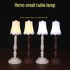 European Style Retro Night Light: Creative Bedside Lamp for Dormitory or Bedroom Decor, Perfect As a Gift or Small Desk Ornament