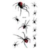 3D Spider Scorpion Temporary Tattoo Stickers Halloween Fake Tattoo Body Art