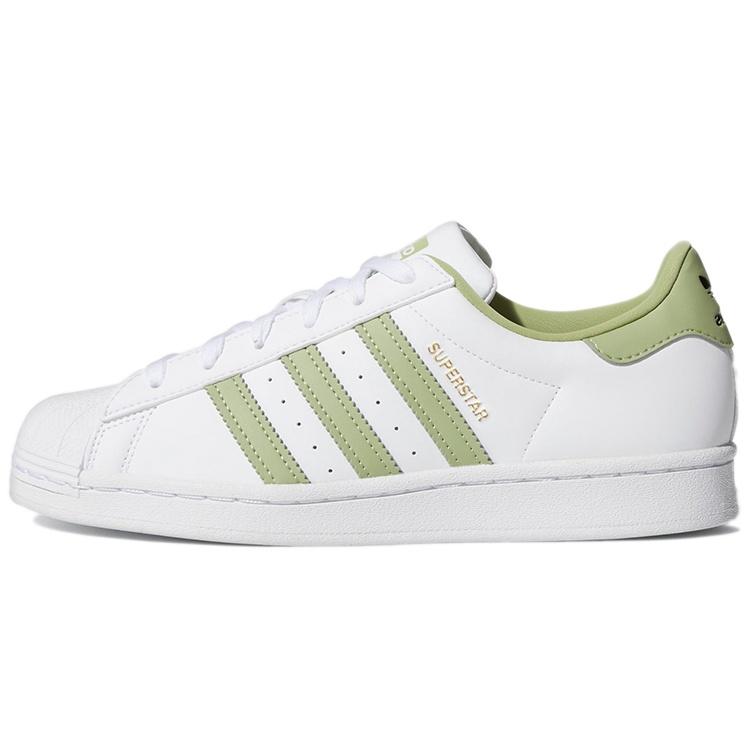 (WMNS) adidas Superstar White Magic Lime Women s GY5986 EU 42