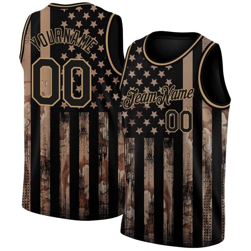 America Basketball Jerseys Pattern Tank Tops For Men Customized Name Numbers 3D Printed Tees Summer Loose Sport O-Neck Vest Tops