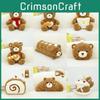 Bear Bread Plush Toy Animal Stuffed Doll Bedroom Decoration Kids Gifts Cute