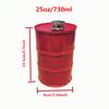 25oz Creative My Water Bottle Vodka Oil Drums Flagon Whisky Funnel 304 Stainless Steel Alcohol Liquor Hip Flask