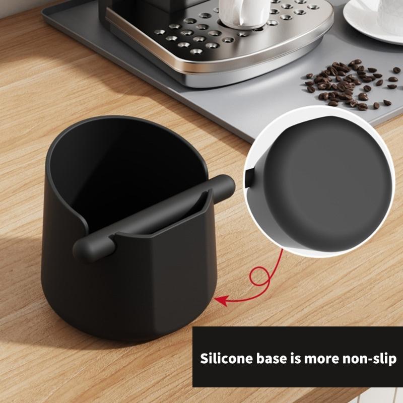 Easy To Cleaning Silicone Bin For Coffee Grounds And Kitchen Waste Disposal Hygienic Espresso Grounds Tool