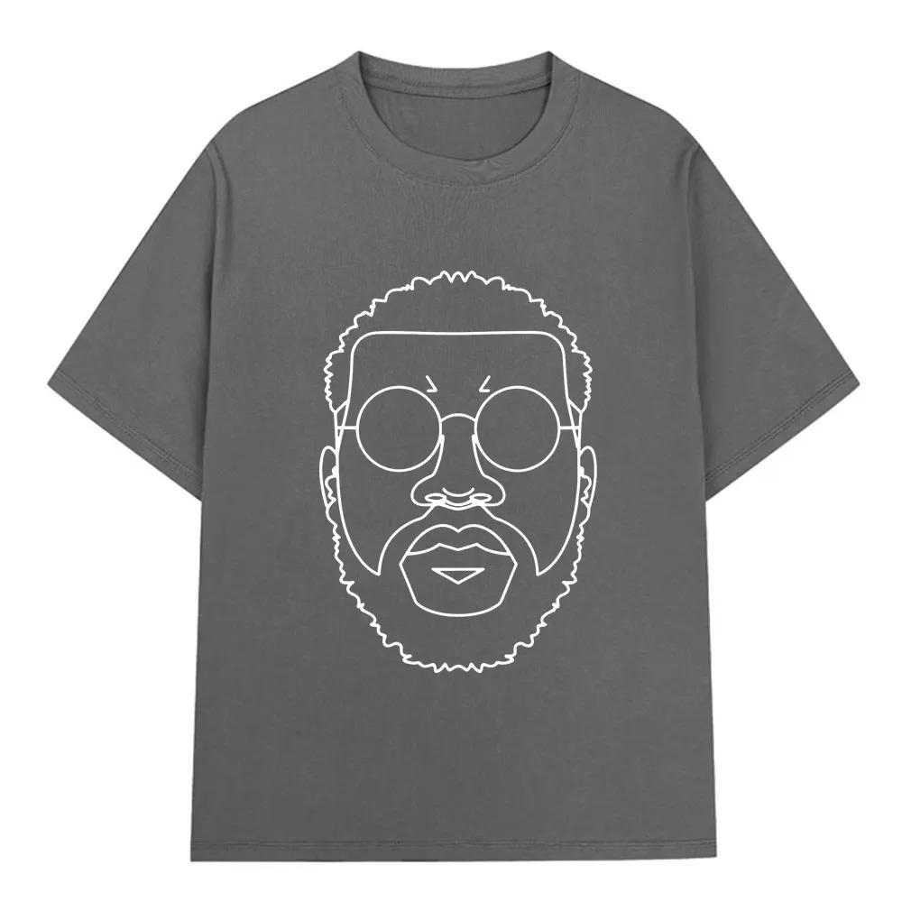 2026 Cotton Casual Tshirts Rapper Damso Beyah Graphic Tshirt Fashion Hip Hop Oversized Short Sleeve T Shirt Unisex Women Clothing