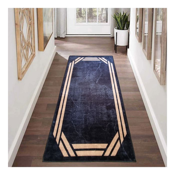 Tapis de salon REBELLE, Noir Dimensions - 80x150