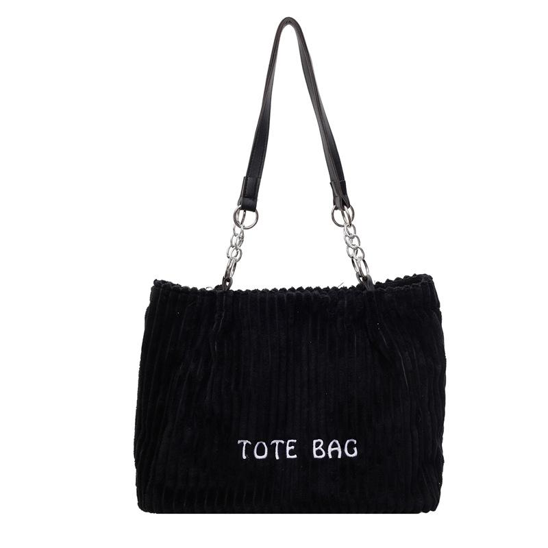 Fashionable and Simple, Versatile Large-capacity Hand-held Tote Bag and Single-shoulder Bag for Commuting