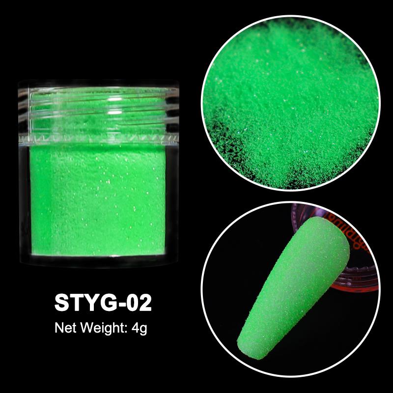 3,5g Paillettes Iridescentes Sucre pour Ongles Coloré Candy Coat Poudre Pigment Pour Manucure Effet Sucre Poussière Brillante Décorations Nail Art