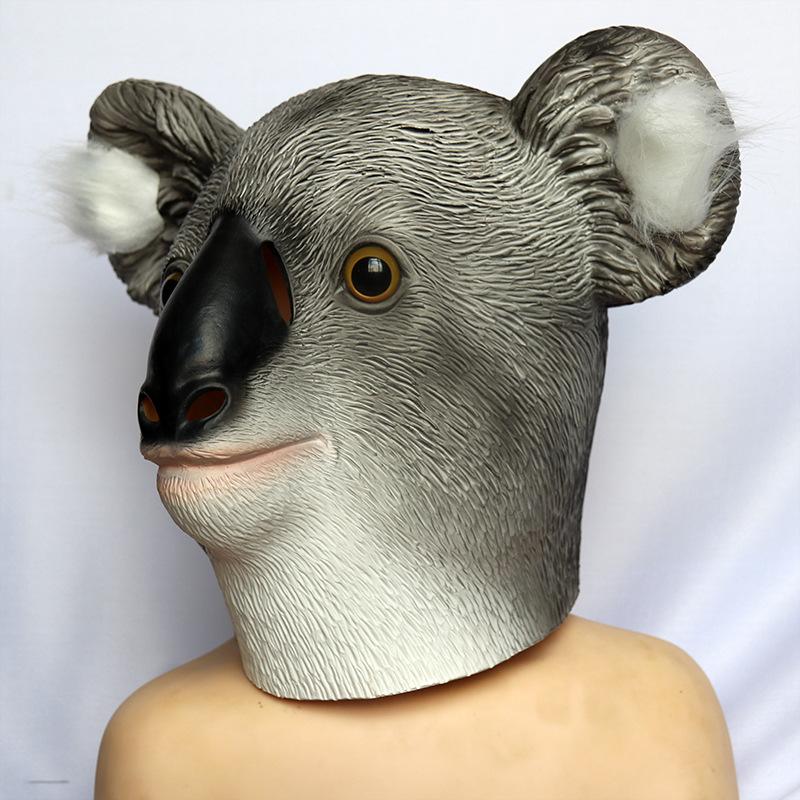 Creative Carnival Halloween Koala Mask Funny Party Animal Headgear