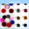 Luxurious Diy Women Faux Raccoon Fur Pom Poms Ball For Knitting Beanie Hats