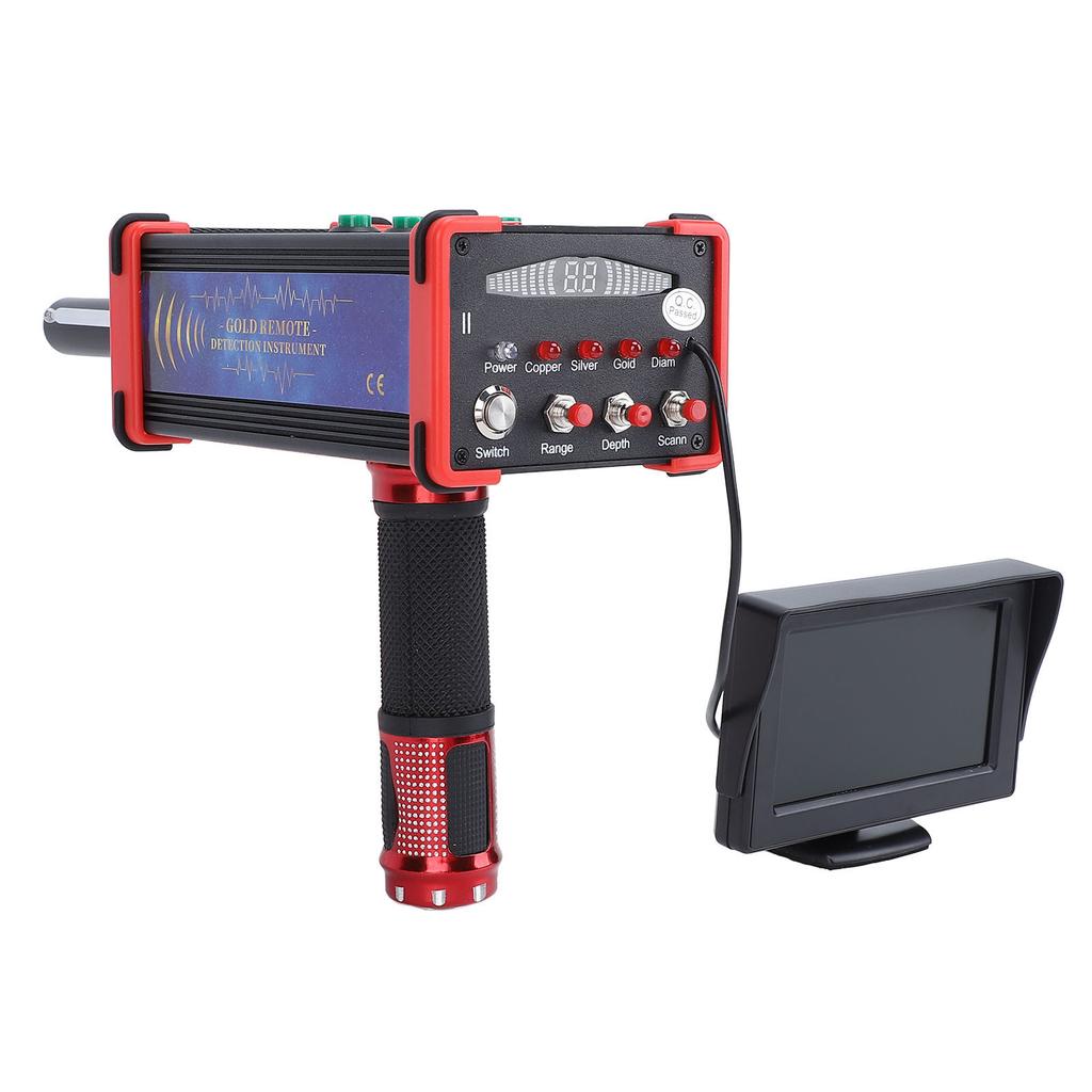 Metal Detectors Professional High Sensitivity 49.2ft Depth 3280.1ft Range Remote Search Metal