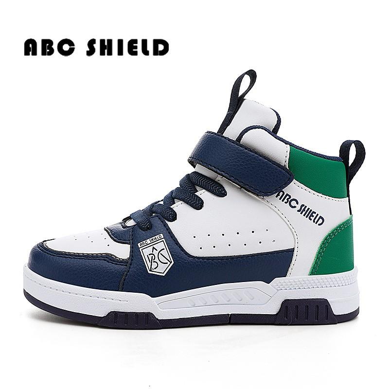 Kids Casual Sneakers Girls Boys Strap School Shoes With Cushioned Sole Age 7-16 Years