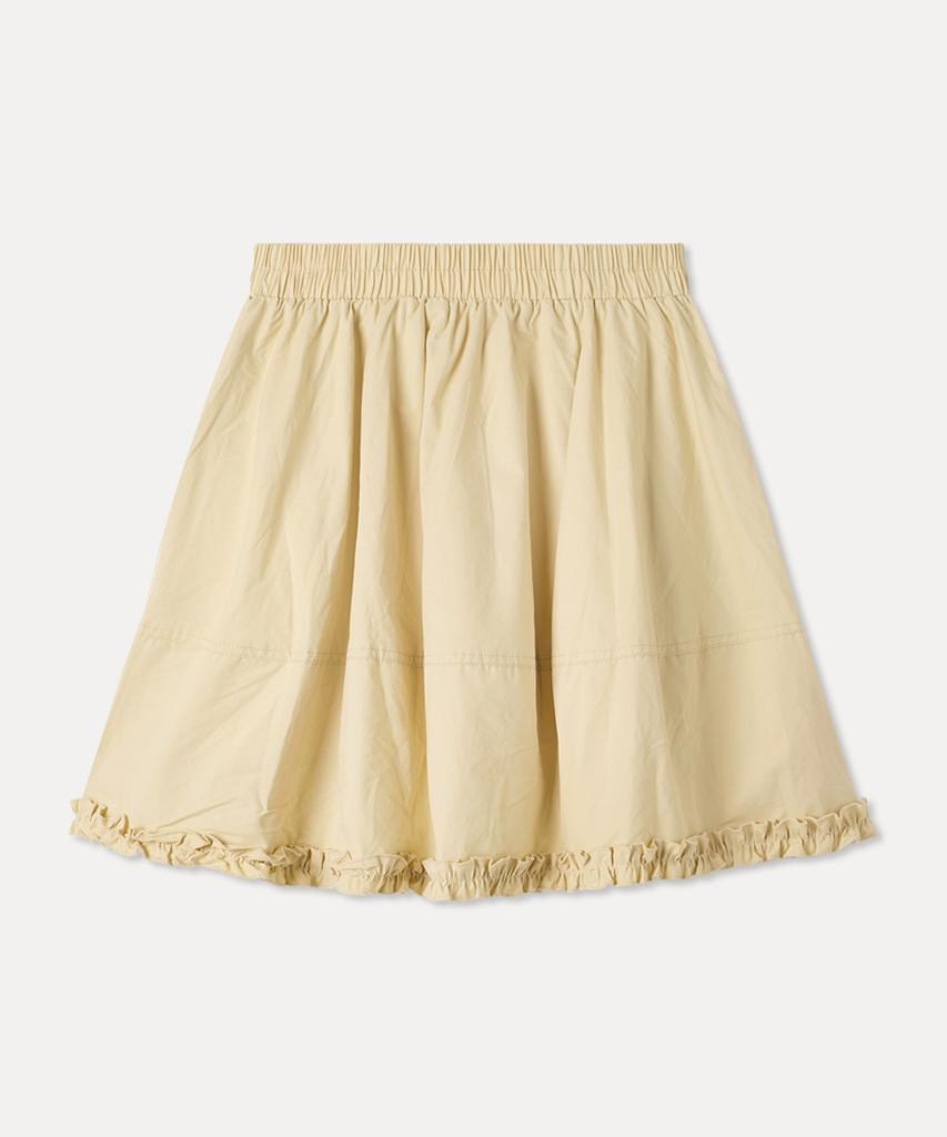 MIXXO Cotton Elastic Waist Frill Skirt_Miwwhg52Ts