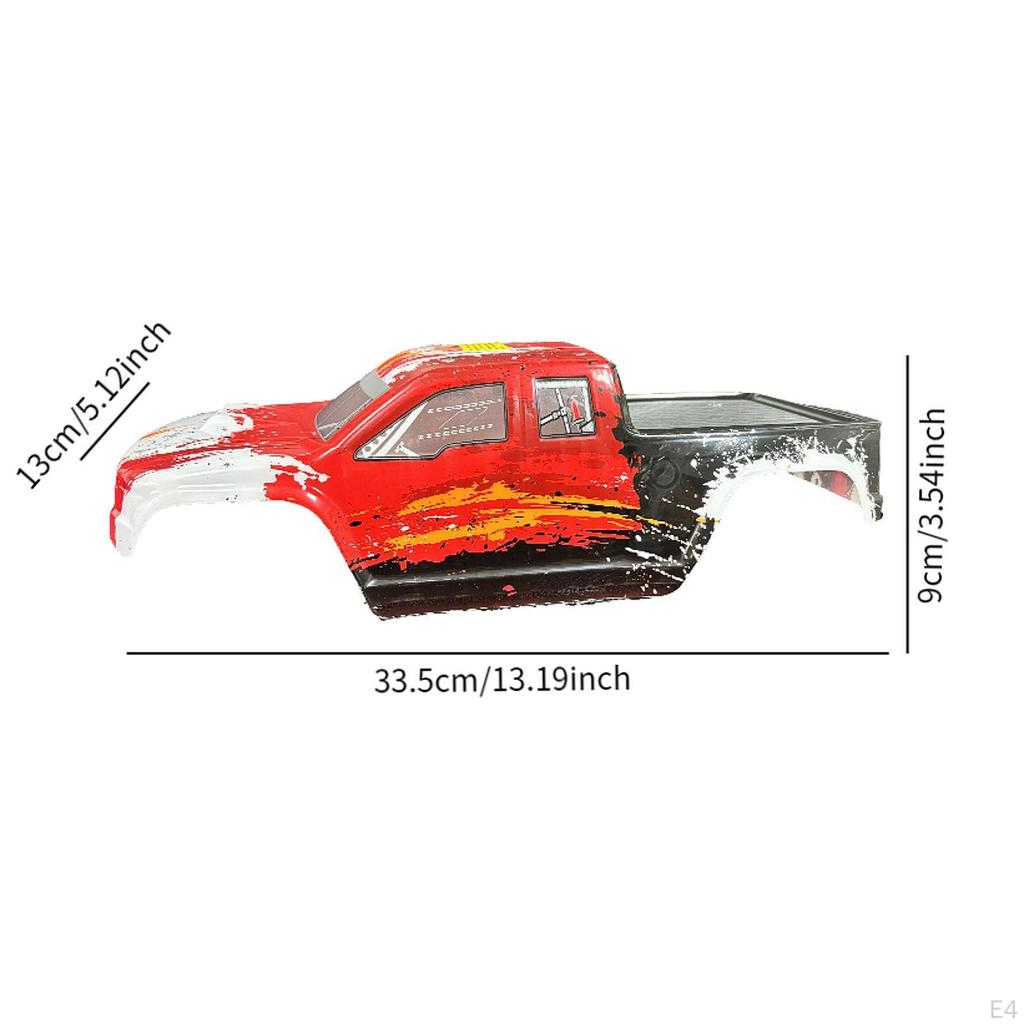 1/10 RC Body Shell Accessory, DIY Modified, Hobby Toy Model, Portable Replacement High Performance