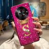 Shockproof Soft Phone Case For ZTE Blade A75 5G/ Nubia Focus 5G Bright Color and Attractive Crown Letter Pattern Casing