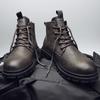 Martin Boots Autumn High-top Retro Men's Shoes Platform Men's Outdoor Wear-resistant Waterproof Mountaineering Tooling Boots