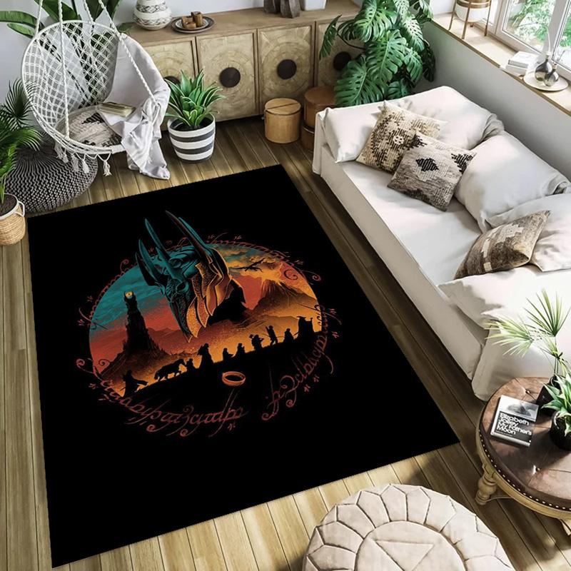 Middle-earth's Epic Saga carpet Living room and bedroom mats Suitable for all seasons Bathroom mat Art Protective pad