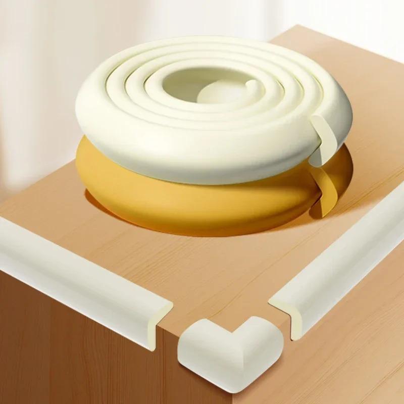 2M Table Corner Safety Bumper Strips Baby Protection Strips Bumper Corner Soft Cover Strips Table Corner Protection Anti Crash