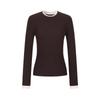JUZI ANNACAU Women's Color-Block Wool Blend Knit Sweater