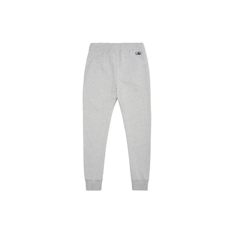 MLB Los Angeles Dodgers Retro Color Block Knitted Sports Pants With Small Embroidery Unisex bottoms Gray 3ATPB0121-07MGS