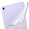 Case for iPad Air 11" M2 2024 - Phonillico - Shockproof - Soft TPU - Transparent - Purple