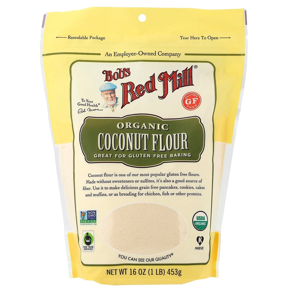 Bobs Red Mill Gluten-Free Coconut Flour, 453g (16oz)