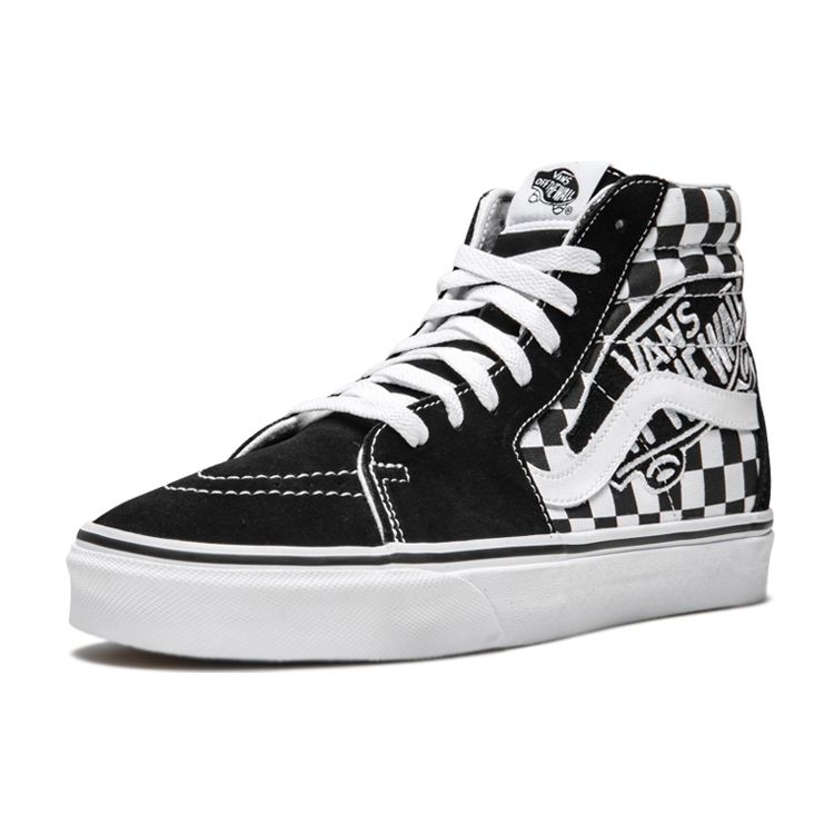 Vans Sk8-Hi Patch Unisex Sneakers Black True-White VN0A38GEUPV