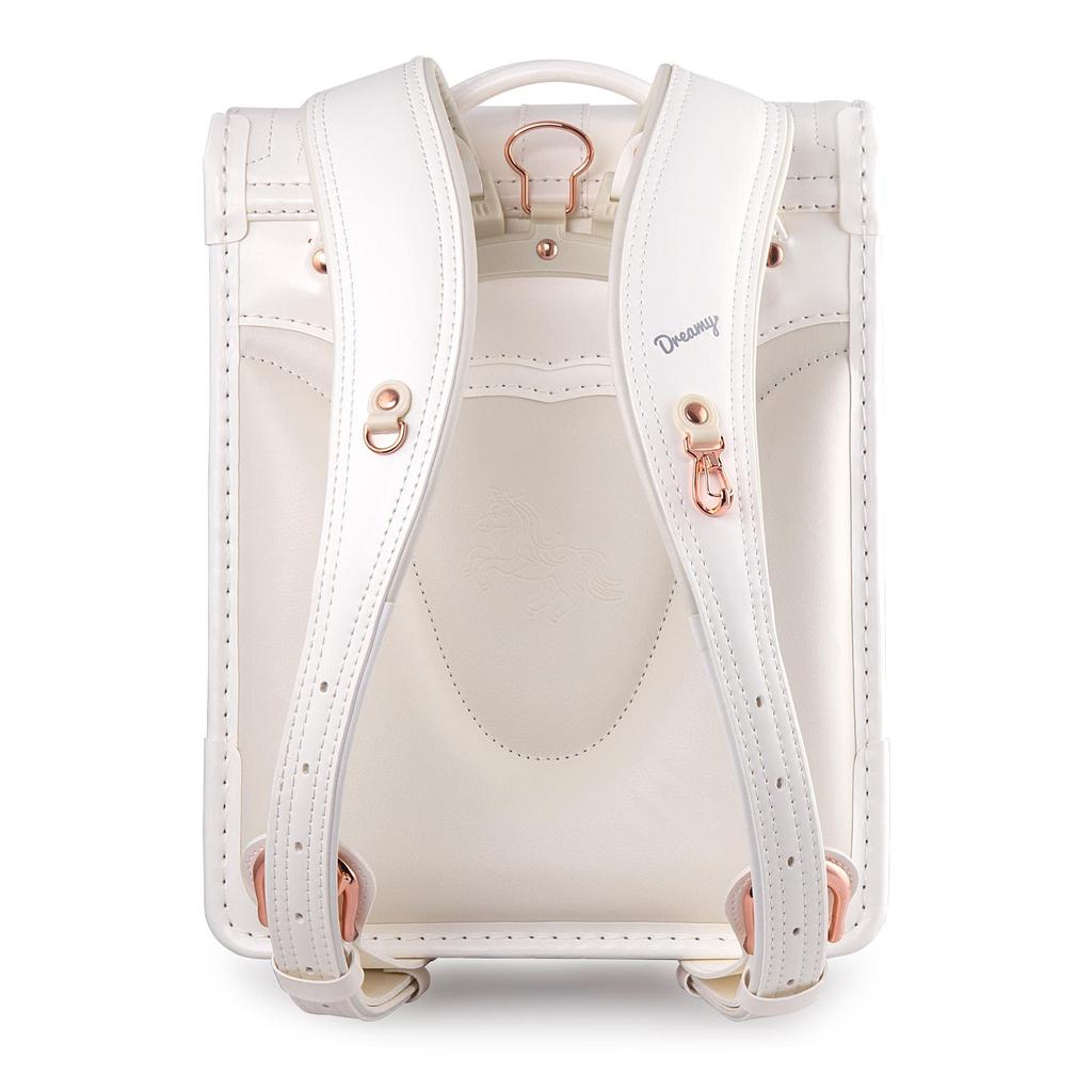 Coulomb Latest Unicorn Model School Bag Randoseru Premium Synthetic Leather with Transparent Cover