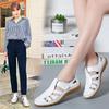 Mary Sandals Essentials Womens Summer Jane Beach Breathable Flat Shoes Closed Toe Casual Soft Walking Sandals For Girl Plus Size