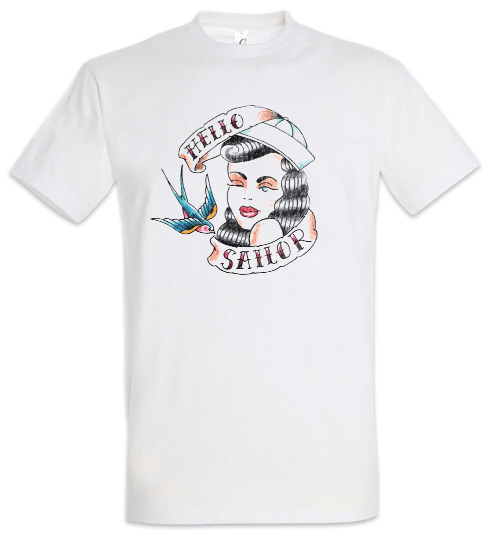 Mermaid III Men s T-Shirt Mens Womens Tees Top Sailor Sailor Sailor Tattoo Mermaid Ship 4XL