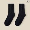 Mink Velvet Socks For Women And Men Autumn And Winter Thicken Thermal Coral