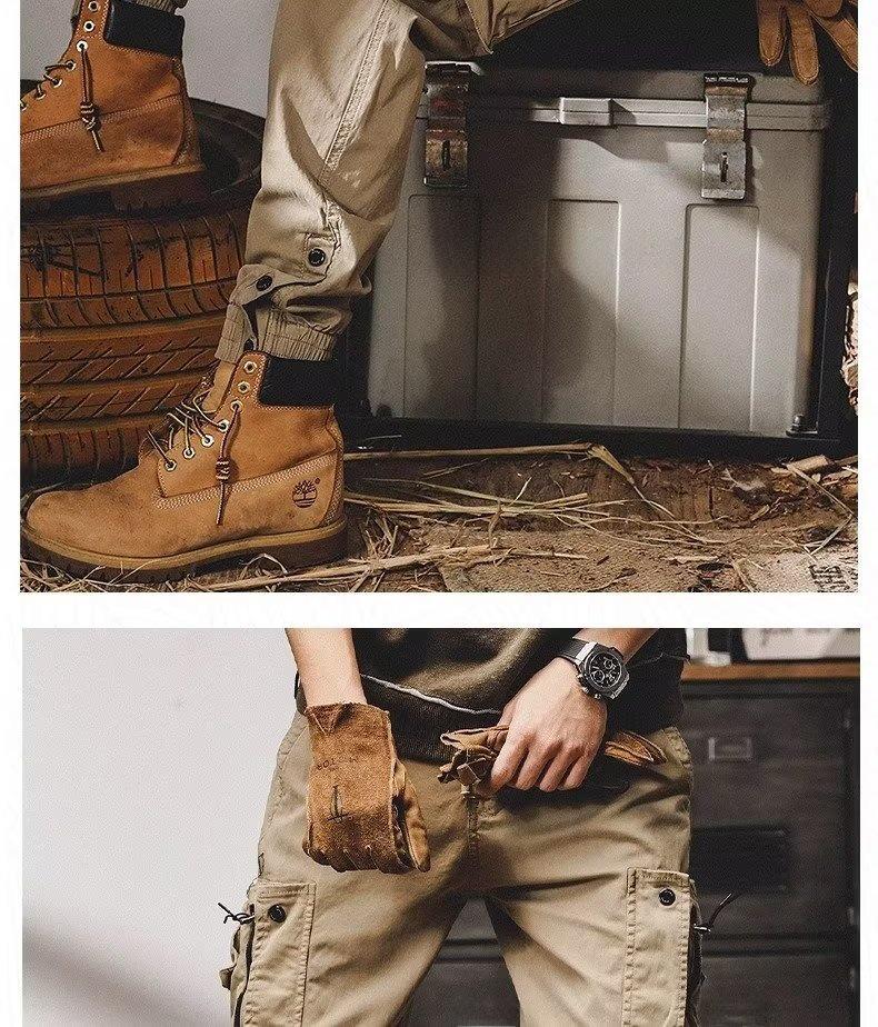2023 Men's Korean-Style Trendy Autumn Harem Pants with Loose Cuffs