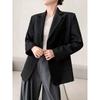 Damen Blazer Jacke Lässiges Design Gefühl Damen Oberbekleidung All-Match Elegant Mode Damen Anzugmantel